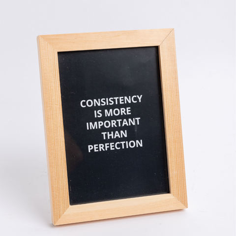 Consistency "Wooden Productivity Frame"